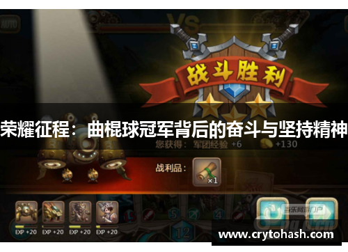 荣耀征程：曲棍球冠军背后的奋斗与坚持精神